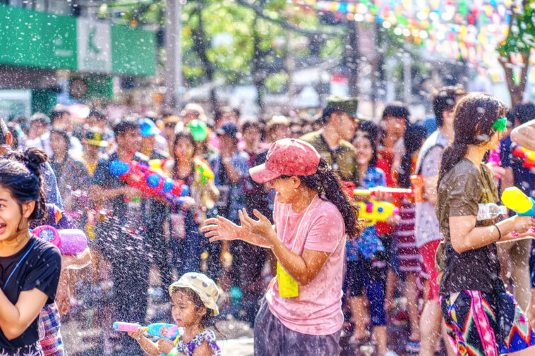 Festival Songkran en Tailandia