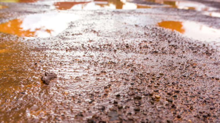 Lluvia de barro