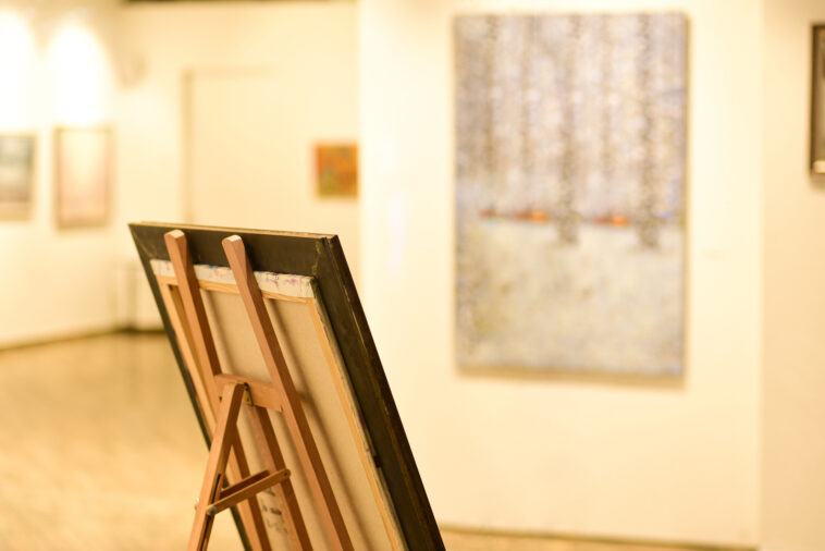 Cuadros en un museo